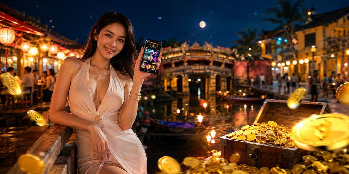 Người chơi esports tại Hội An theo dõi giải LMHT và đặt cược trực tuyến qua điện thoại vào ban đêm